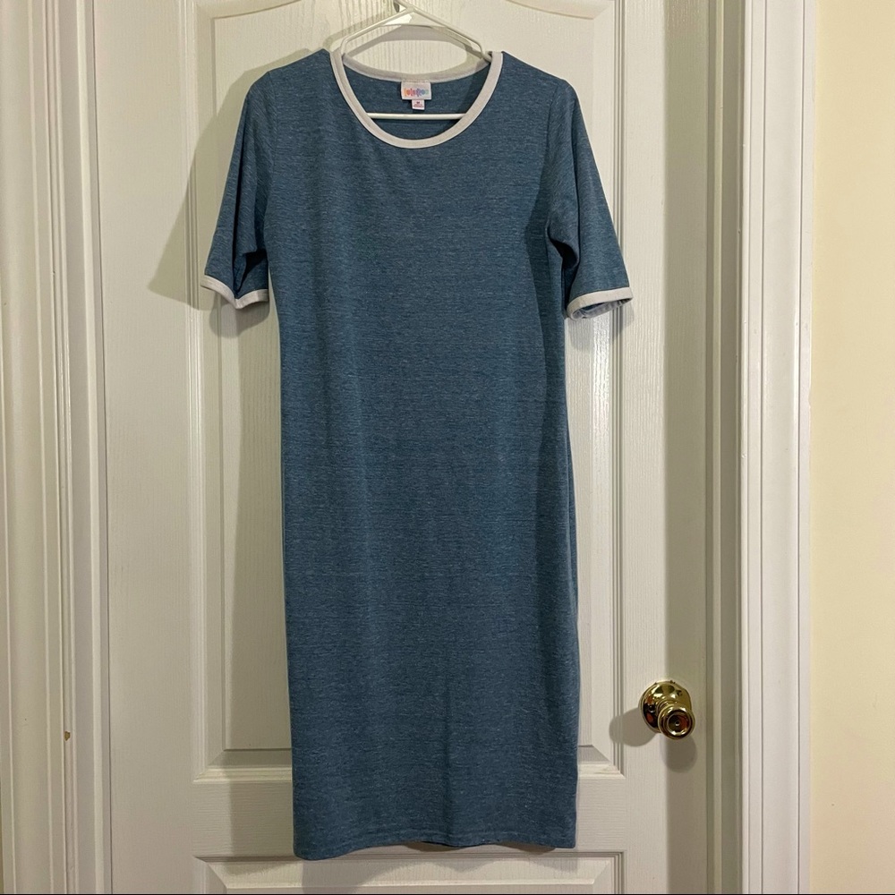 LuLaRoe Julia Dress, Medium